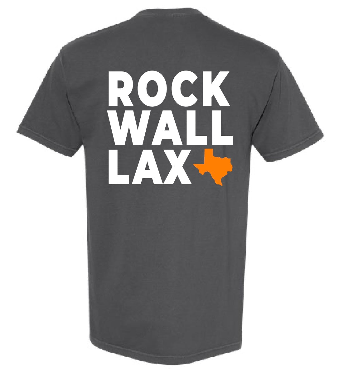 Rockwall LAX | Comfort Colors Short Sleeve (Pepper)