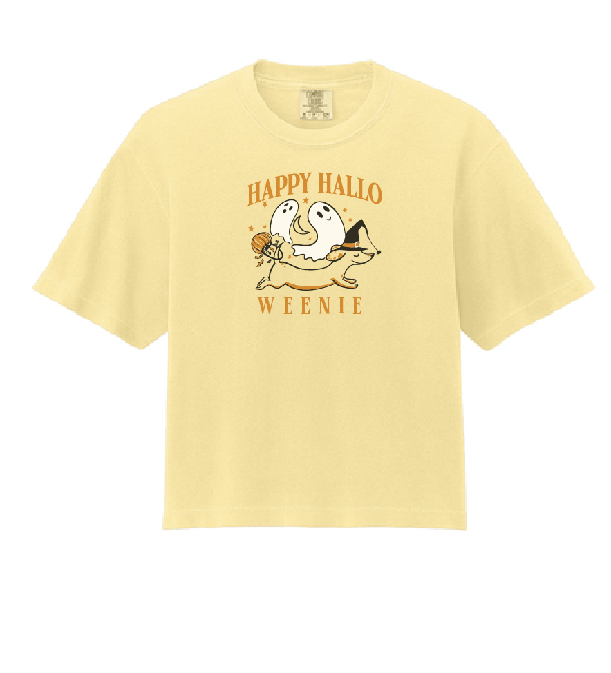 HAPPY HALLOWEENIE | 31 Days of Halloween Hand-Drawn Tees