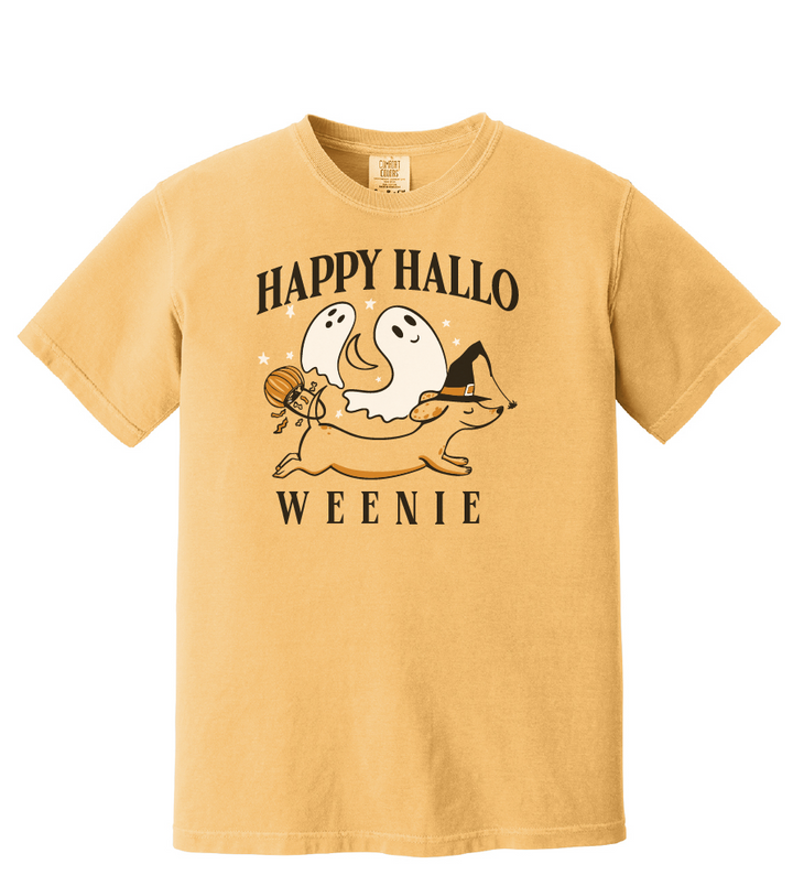 HAPPY HALLOWEENIE | 31 Days of Halloween Hand-Drawn Tees