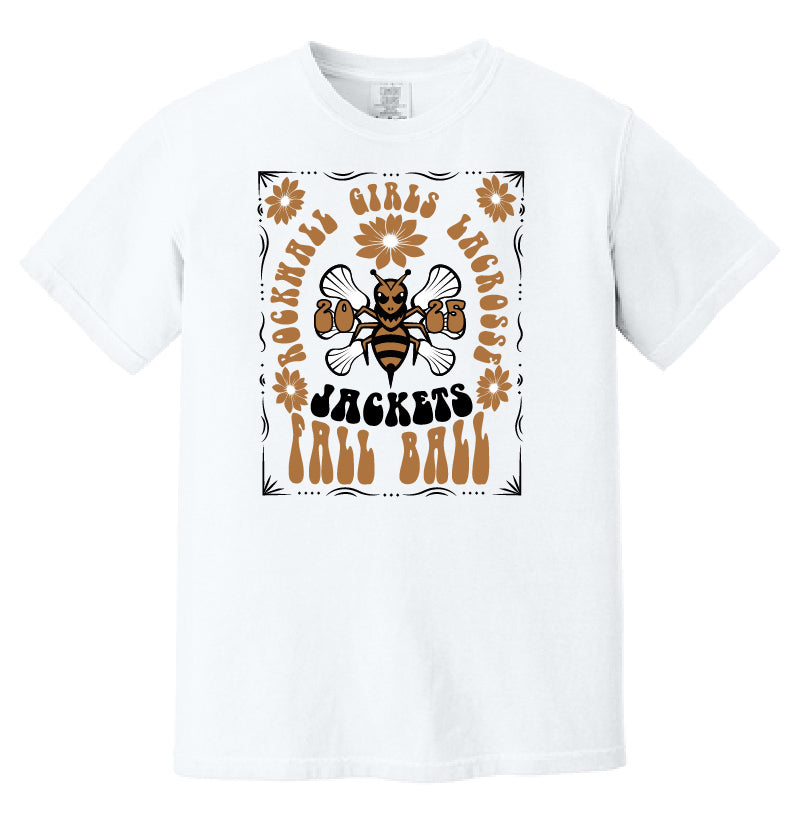 FALL BALL 2025 FESTIVAL TEE | Rockwall Girl's LAX Comfort Colors T Shirt