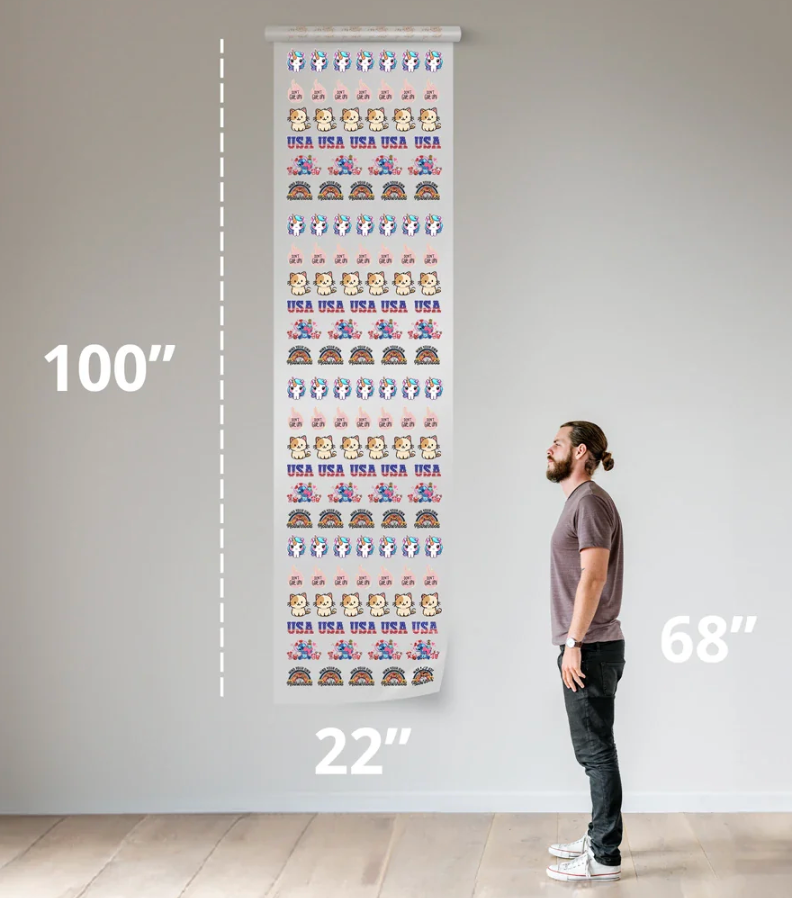 Direct to Film Transfers |  Custom Gang Sheet Builder