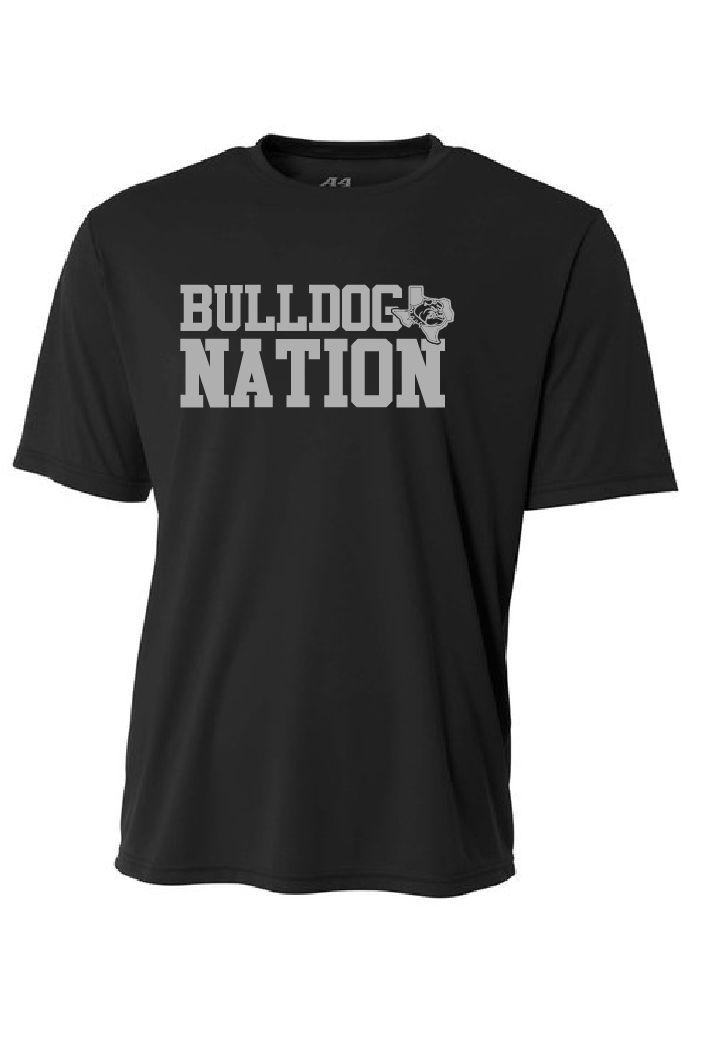 BULLDOG NATION Drifit Athletic Shirt